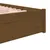 Produktbild 7 för Sängram honungsbrun massivt trä 140x190 cm