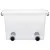 Produktbild 3 för Förvaringslådor med hjul & lock 5 st genomskinlig 40 L
