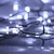 Produktbild 4 för Ljusslinga med 150 LED kallvit 15 m PVC