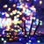 Produktbild 4 för Ljusslinga med 400 LED cluster flerfärgad 7,4 m PVC