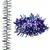 Produktbild 2 för Ljusslinga med 400 LED cluster flerfärgad pastell 7,4 m PVC