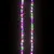 Produktbild 5 för Ljusslinga med 1000 LED cluster flerfärgad pastell 11 m PVC