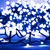 Produktbild 4 för Kompakt ljusslinga med 1000 LED blå 25 m PVC