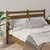 Produktbild 3 för Sänggavel honungsbrun 206x4x100 cm massiv furu