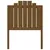Produktbild 4 för Sänggavel honungsbrun 81x4x110 cm massiv furu