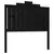 Produktbild 2 för Sänggavel svart 106x4x110 cm massiv furu
