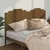 Produktbild 3 för Sänggavel honungsbrun 206x4x110 cm massiv furu