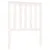 Produktbild 2 för Sänggavel vit 81x6x101 cm massiv furu