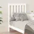 Produktbild 3 för Sänggavel vit 81x6x101 cm massiv furu