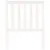 Produktbild 4 för Sänggavel vit 81x6x101 cm massiv furu