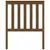Produktbild 4 för Sänggavel honungsbrun 81x6x101 cm massiv furu
