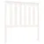 Produktbild 2 för Sänggavel vit 96x6x101 cm massiv furu