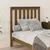 Produktbild 3 för Sänggavel honungsbrun 96x6x101 cm massiv furu