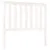 Produktbild 2 för Sänggavel vit 106x6x101 cm massiv furu