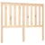 Produktbild 2 för Sänggavel 126x6x101 cm massiv furu