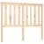 Produktbild 2 för Sänggavel 141x6x101 cm massiv furu
