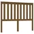Produktbild 2 för Sänggavel honungsbrun 141x6x101 cm massiv furu
