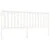 Produktbild 2 för Sänggavel vit 206x6x101 cm massiv furu