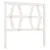 Produktbild 2 för Sänggavel vit 81x4x100 cm massiv furu