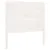 Produktbild 2 för Sänggavel vit 81x4x100 cm massiv furu