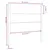 Produktbild 6 för Sänggavel honungsbrun 96x4x100 cm massiv furu