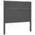 Produktbild 2 för Sänggavel grå 106x4x100 cm massiv furu