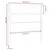 Produktbild 6 för Sänggavel honungsbrun 106x4x100 cm massiv furu