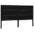 Produktbild 2 för Sänggavel svart 156x4x100 cm massiv furu