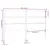 Produktbild 6 för Sänggavel 166x4x100 cm massiv furu
