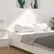 Produktbild 4 för Sänggavel vit 186x4x100 cm massiv furu