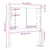 Produktbild 6 för Sänggavel honungsbrun 96x4x100 cm massiv furu