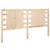 Produktbild 2 för Sänggavel 156x4x100 cm massiv furu
