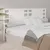 Produktbild 5 för Sänggavel vit 156x4x100 cm massiv furu