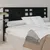 Produktbild 4 för Sänggavel svart 156x4x100 cm massiv furu