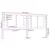 Produktbild 6 för Sänggavel vit 206x4x100 cm massiv furu