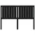 Produktbild 4 för Sänggavel svart 145,5x4x100 cm massiv furu