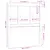Produktbild 6 för Sänggavel honungsbrun 80,5x4x100 cm massiv furu