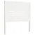 Produktbild 2 för Sänggavel vit 81x4x100 cm massiv furu