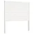 Produktbild 2 för Sänggavel vit 106x4x100 cm massiv furu