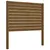 Produktbild 2 för Sänggavel honungsbrun 106x4x100 cm massiv furu