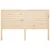 Produktbild 3 för Sänggavel 206x4x100 cm massiv furu