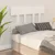 Produktbild 5 för Sänggavel vit 93,5x3x81 cm massiv furu