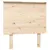 Produktbild 2 för Sänggavel 79x6x82,5 cm massiv furu