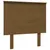Produktbild 2 för Sänggavel honungsbrun 79x6x82,5 cm massiv furu