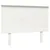Produktbild 2 för Sänggavel vit 104x6x82,5 cm massiv furu