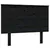 Produktbild 2 för Sänggavel svart 104x6x82,5 cm massiv furu