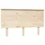 Produktbild 2 för Sänggavel 139x6x82,5 cm massiv furu