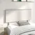 Produktbild 4 för Sänggavel vit 139x6x82,5 cm massiv furu