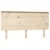 Produktbild 2 för Sänggavel 154x6x82,5 cm massiv furu