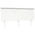 Produktbild 2 för Sänggavel vit 154x6x82,5 cm massiv furu